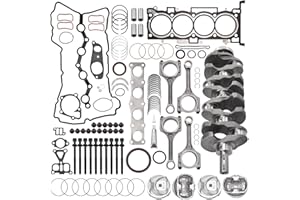 HODFLOP G4KJ 2.4L Engine Rebuild Overhaul Kit w/Crankshaft Piston Set Compatible with Hyundai Sonata Tucson Santa Fe 2011-2019, for Kia Optima Sorento Sportage 2011-2020 23111-2G200 23510-2G500
