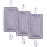 ICObutyICObuty 3 Pack Door Silencer Door Jammer Door Closer Cushion Grey 3.25 x 5.5 Inch