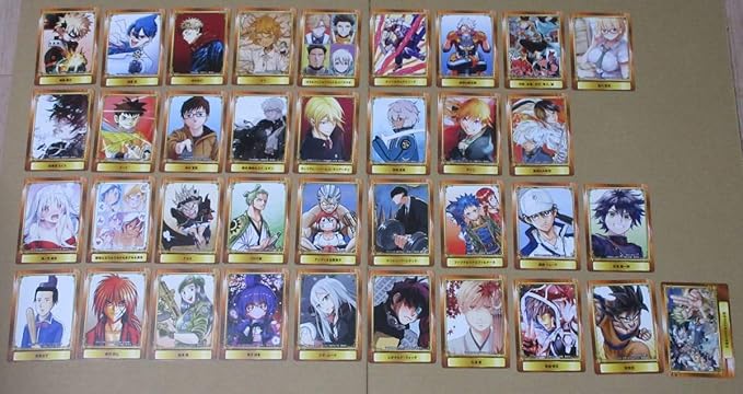 Amazon Co Jp アニメイト ジャンプフェア 特典 イラストカードカード 1弾 2弾 36種セット 僕のヒーローアカデミア 爆豪勝己 ゾロ十郎 孫悟空 ホビー 通販