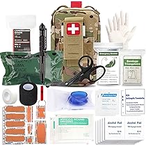 Amazon.com: Small Ifak Trauma Kit for Duty Belt, Laser Cut