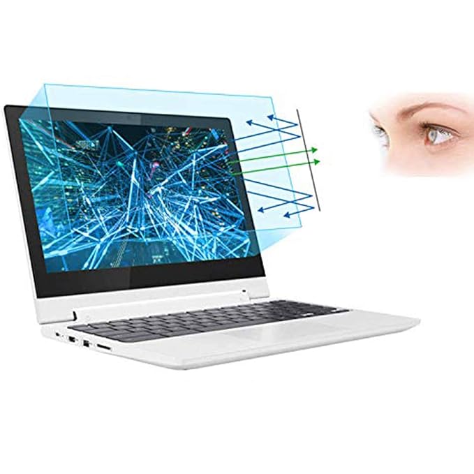 2 Pack 11.6" Laptop Screen Protector Blue Light Filter, Eye Protection