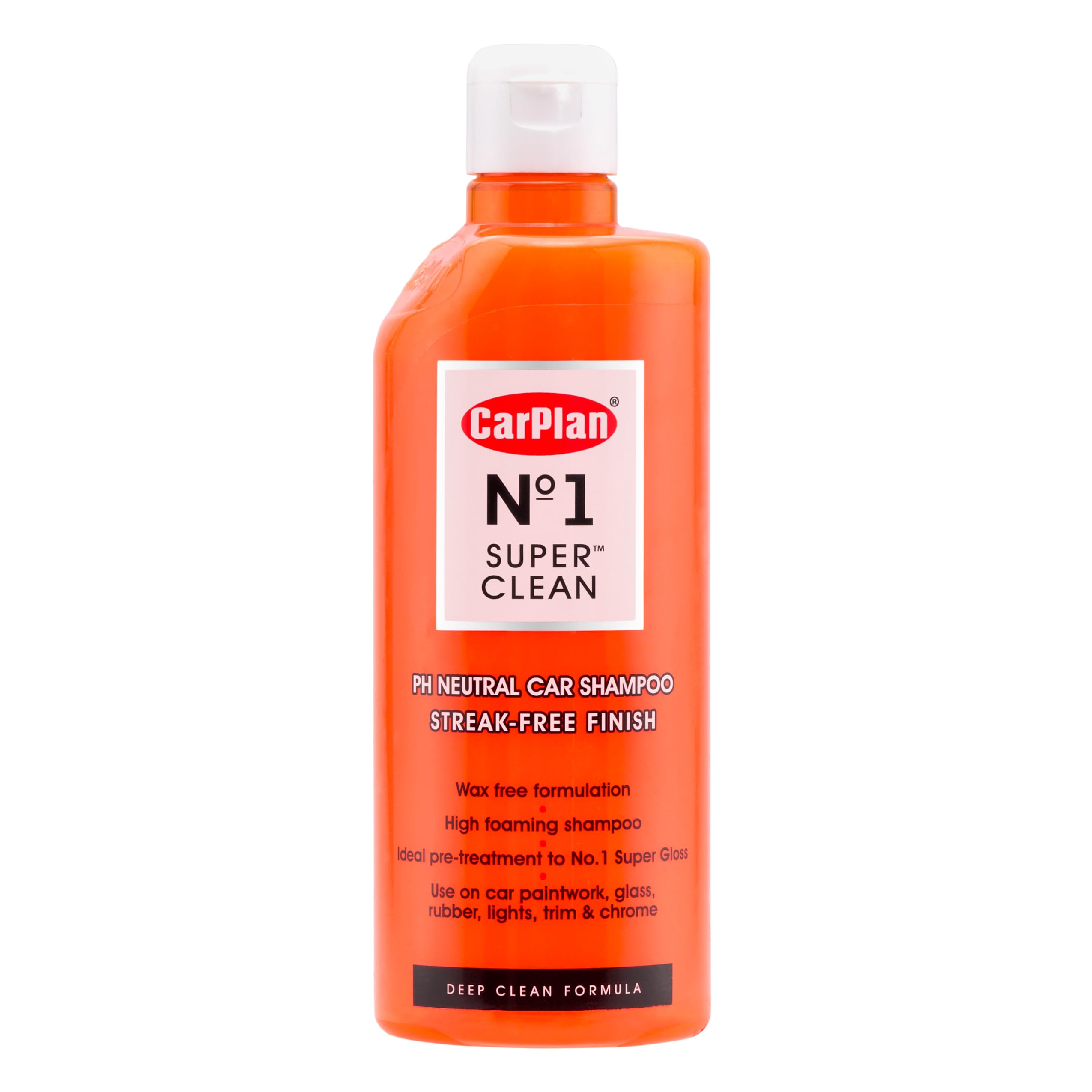 CarPlan No.1 Super Clean Car Shampoo, 600 ml