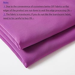 MaiMaiSuan 60" Wide Purple Chiffon Fabric by The