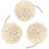 3 Pack Flower Diffuser for Essential Oils Perfume Diffuser | Flower Diffuser with Cotton Wick Aromatherapy Replacement Diffuser Decorative Diffuser for Home Decoration
