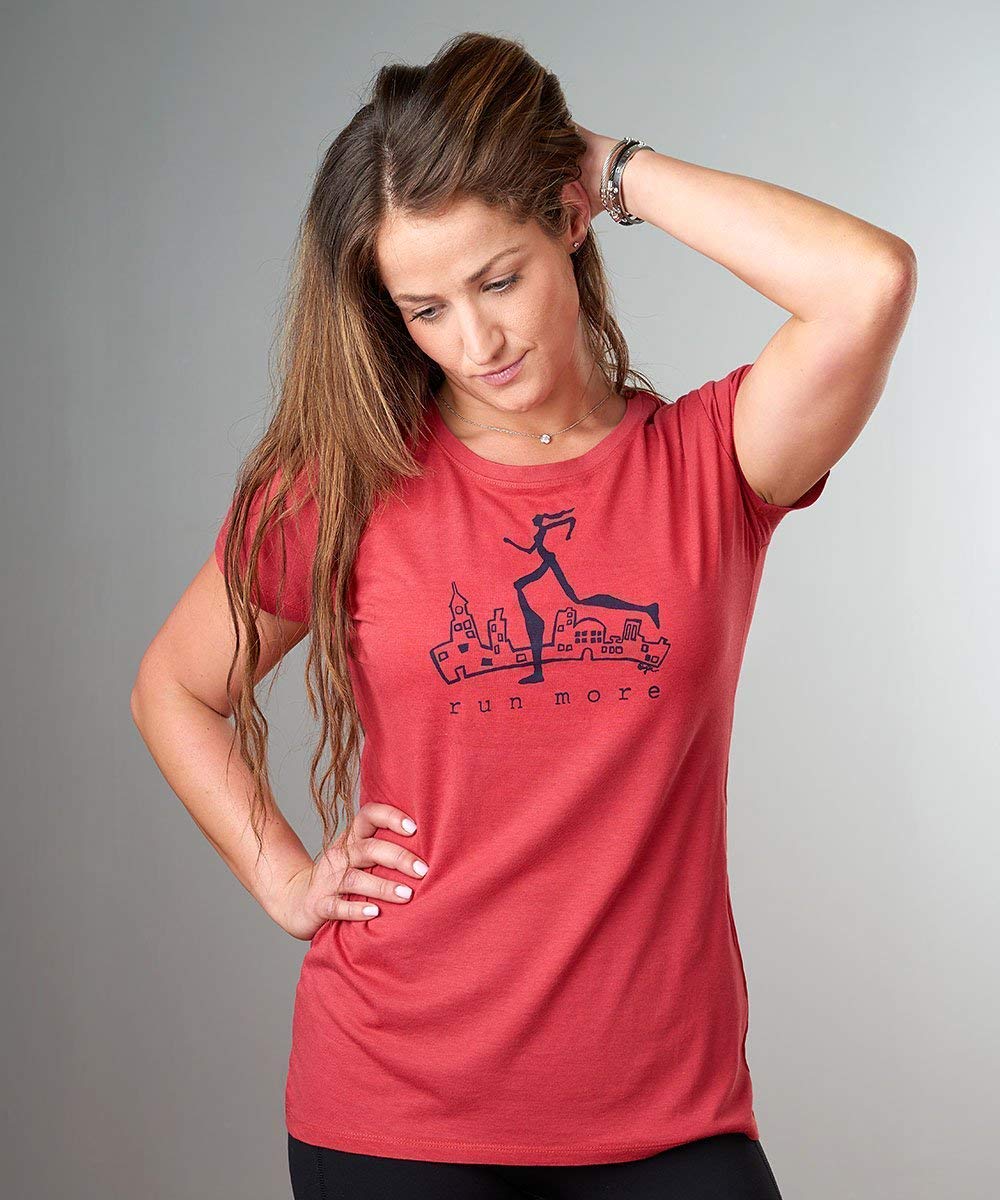 red womens tshirt