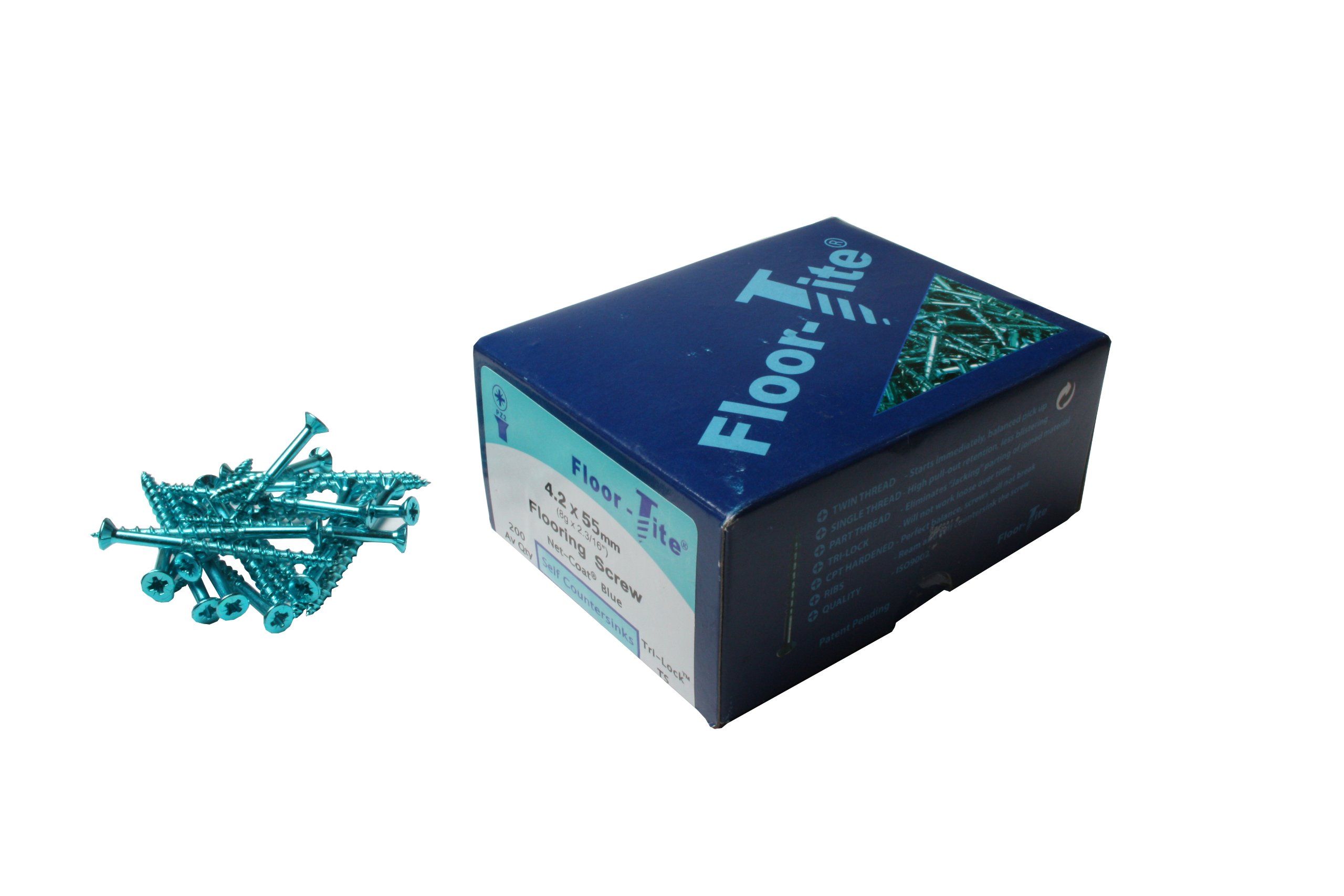 TiteRange TFFT4255 4.2 x 55m Flooring Tri-Lock Screw