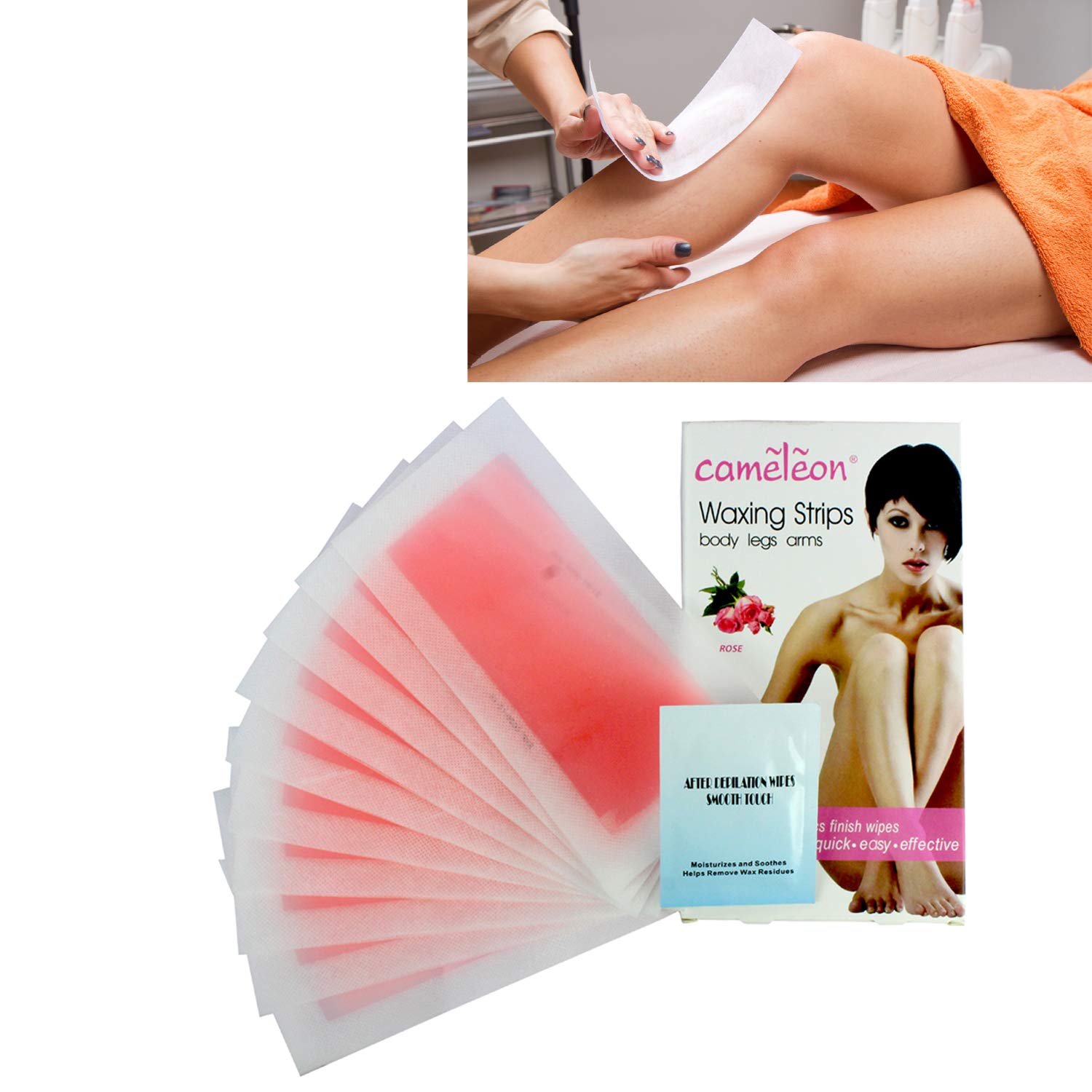 Buy Java Waxing Strips Body Legs Arms Chocolate Flavor Hair