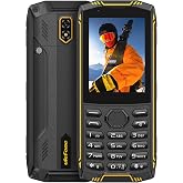 Ulefone Armor Mini 5 Rugged Feature Phone 2.8" Touchscreen Dumb Phone, 1GB+8GB/64GB Removable 2500mAh Battery, 4G Simple Mobile Phone, IP68/69K Waterproof &amp; Drop-Proof, Unlocked/3 Card/FM/Dual Camea