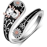 qielizhu Axolotl Ring 925 Sterling Silver Axolotl Spoon Rings Axolotl Thumb Ring Axolotl Jewelry Gift for Women