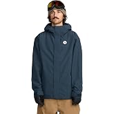 Volcom Men's Buckthreeeighty Snowboard Jacket &ndash; 10k Waterproof 2-layer Shell, Zip Tech&reg;
