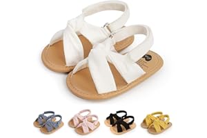 AKINGIO Infant Baby Girls Boys Summer Sandals Premium Unisex Non Slip Rubber Soft Sole Breathable Toddler First Walker Outdoor Beach Shoes