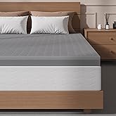 Sleepmax Extra Firm Mattress Topper Full Size 3 Inch - Firm Memory Foam Mattress Topper for Pain Relief - Ventilated High Den