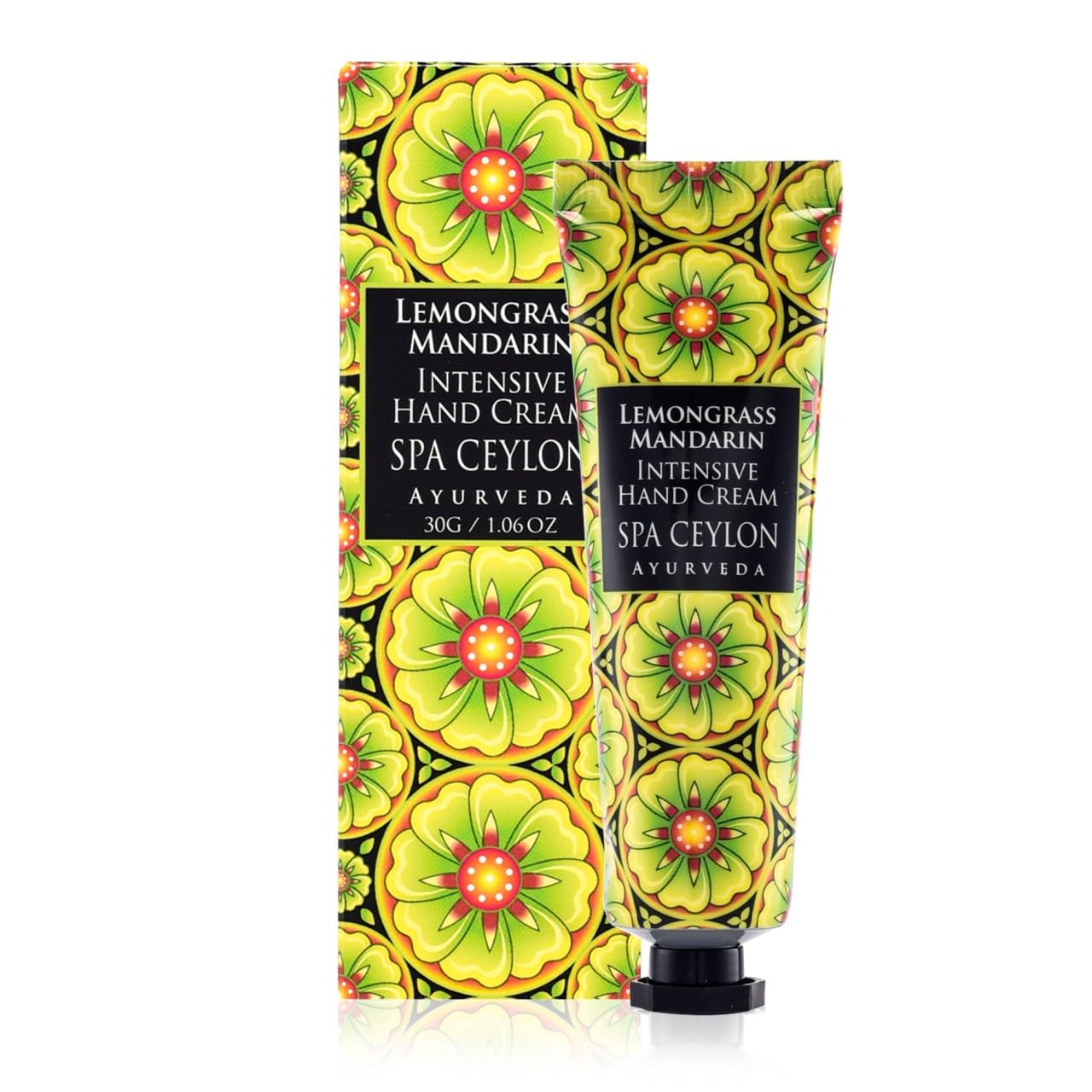 SPA CEYLON LEMONGRASS MANDARIN Intensive Hand Cream | Natural Revitalizing Treatment | Vitamin-Rich | Hydrate | 100% Vegetarian | Suitable for all skin types