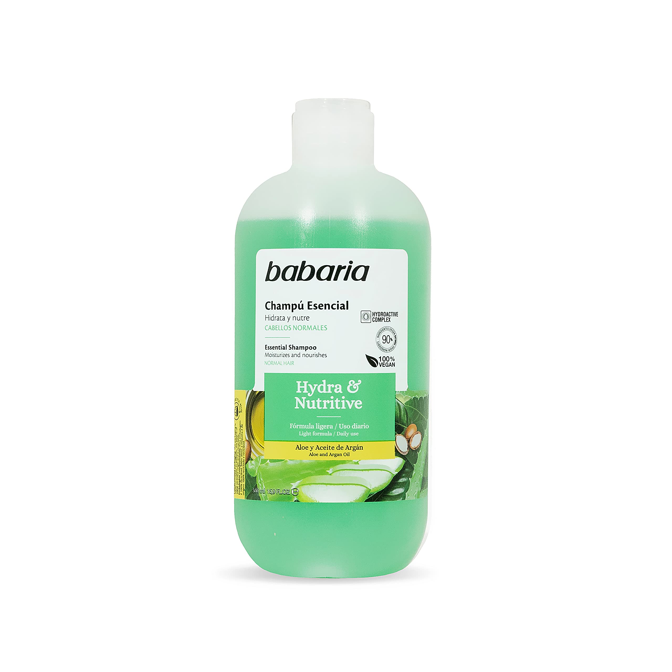 Babaria Aloe and Argan Oil Moisturising Shampoo 500ml
