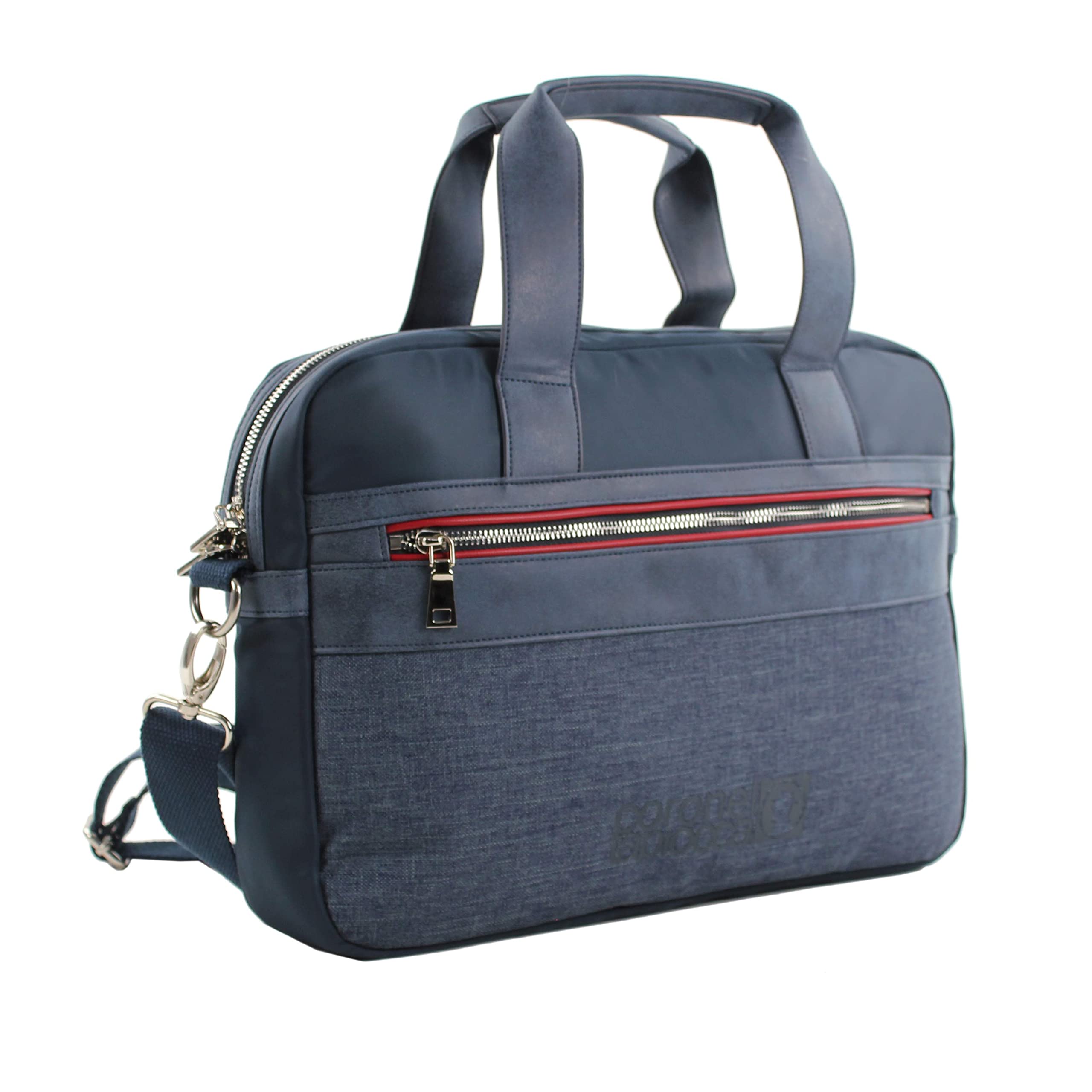 Coronel Tapiocca Red Men’s Laptop Bag, Blue (Azul), 7x27x39 Centimeters (W x H x L)