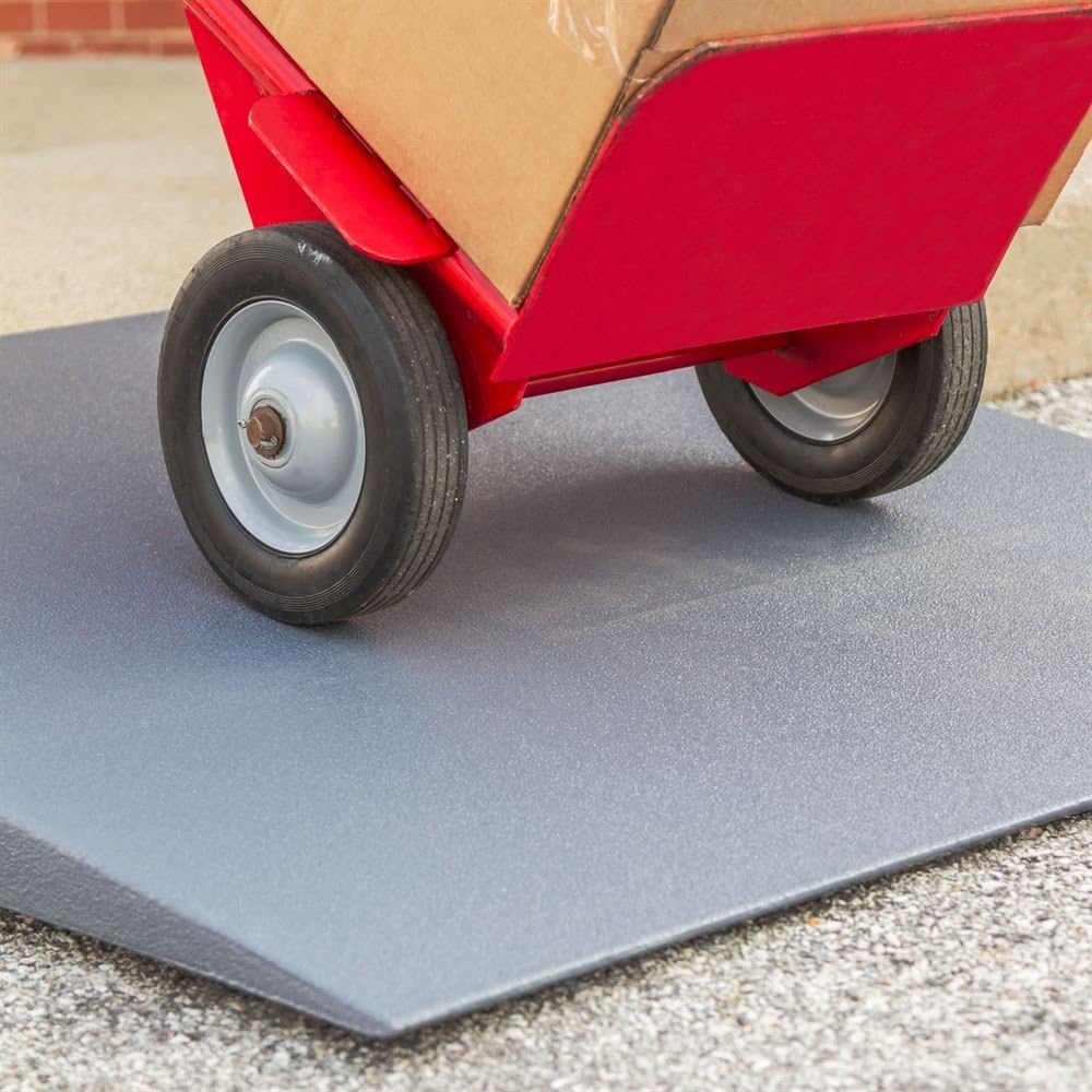 VersaRamp 3" High Lightweight Foam Threshold Ramp for Wheelchairs, Mobility Scooters, and Power Chairs by Silver Spring: Health & Personal Care