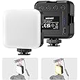 NEEWER LED Video Light,Portable Bi-Color 3200K~5600K Dimming Lights for Cameras, CRI 97+, 8 Scene Modes, 2000mAh Rechargeable Battery for Gaming/YouTube/Vlog/Photography - NL-36AI