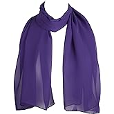Hat To Socks Chiffon Scarf Sheer Wrap for Women