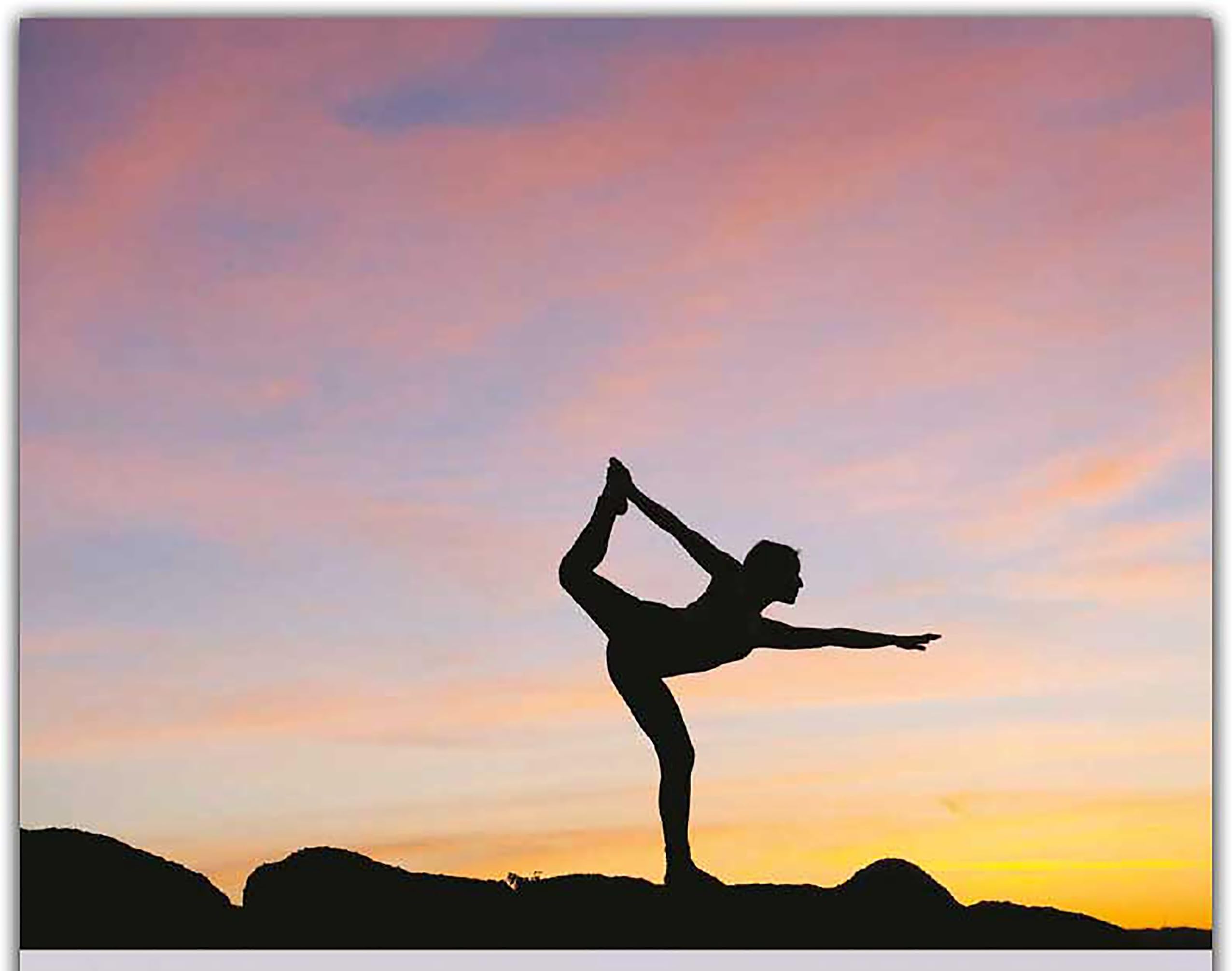 Simply Calendar "Healthy Tips" 2018 Wall Calendar - 10.5" x 18" (Open)