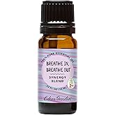 Edens Garden Breathe in, Breathe Out Essential Oil Blend- 100% Pure Premium Grade, Undiluted, Natural, Therapeutic, Aromatherapy, The Best for Diffusing, Skin, Humidifiers, Kid Safe 10 ml (.33 fl oz)
