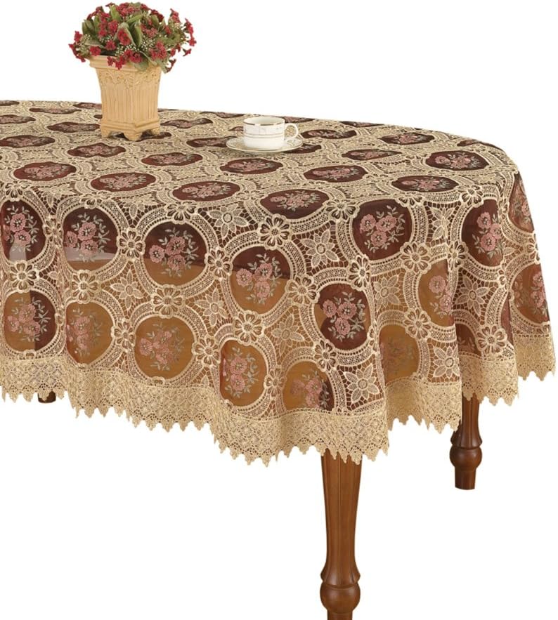 Best oval table cloth 54×36