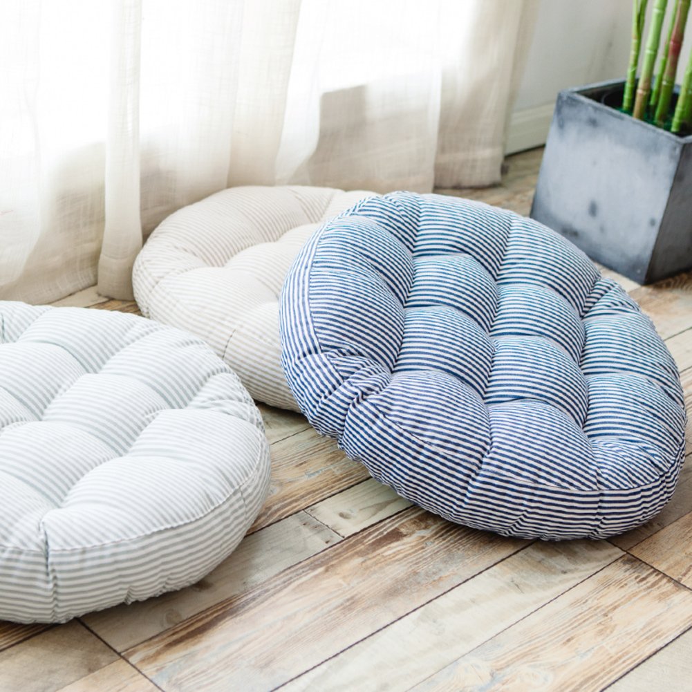 Accesorios ZHANG Espesado Suave Cojines De Asiento,sólido Redonda Cojín