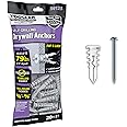 TOGGLER SnapSkru Self-Drilling Drywall Anchor, Pack of 20