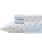 Amazon.com: Laura Ashley - Sheet Set, Super Soft Bedding Set with