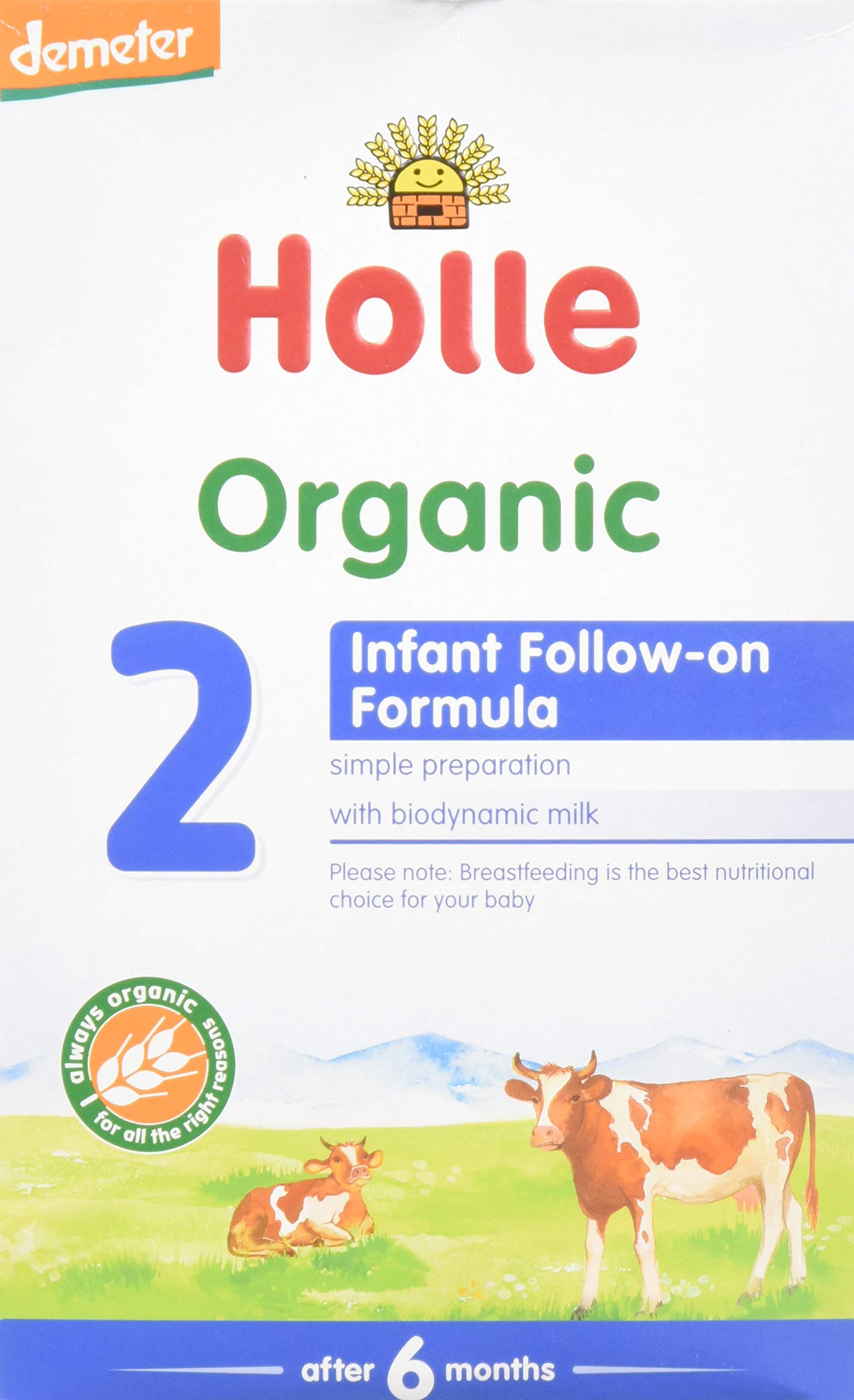 Holle Organic Infant Follow-on Formula 2 Bio-Dynamic milk 600g