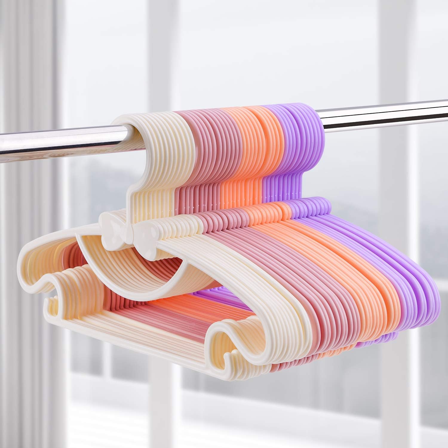 Cintres Vetements Pour Enfants En Plastique De Stockage Cintres Durables 30 Pieces 29 5 Cm Balala Cintres Bebe Rangements Cintres Dwteam In