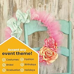 Expo International Decorative Matte Tulle Spool of