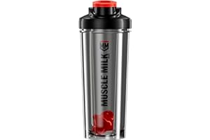 GATORADE Muscle Milk Transparent Shaker Bottle (12 Pack)