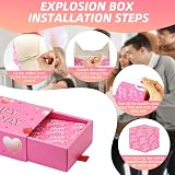 Giftota Gift Box Explosion Surprise Money Gift Box Birthday Pop Up Confetti view 3
