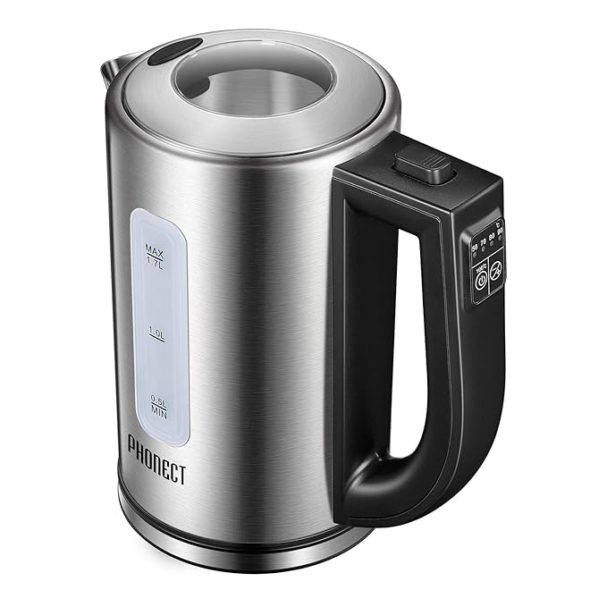 Electric Kettle 1.7 Liter Tea Kettle with Variable Temperature Control