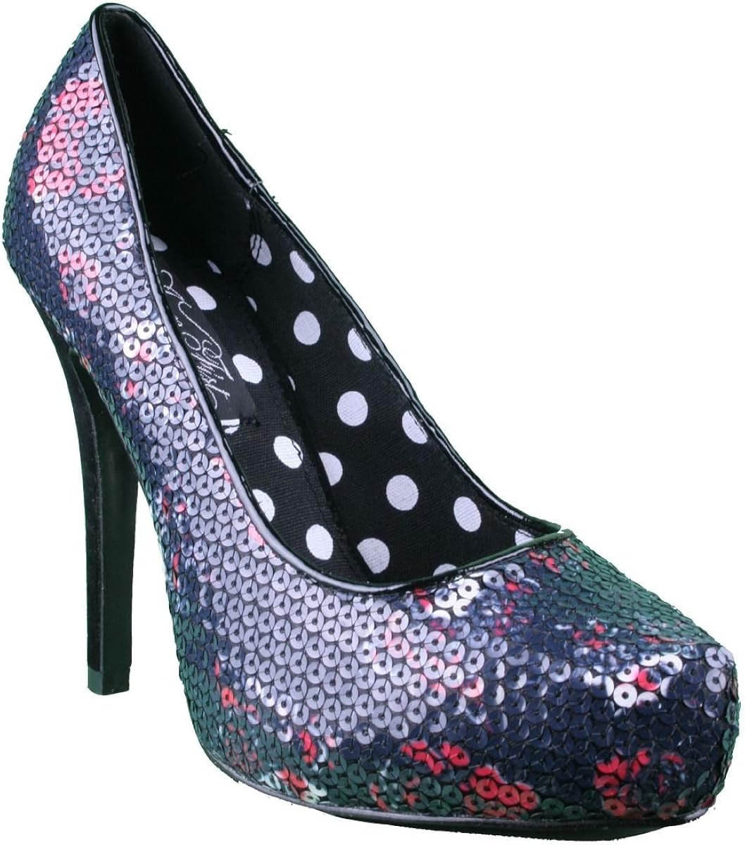 Iron Fist Parting Kiss Pointed Toe Black