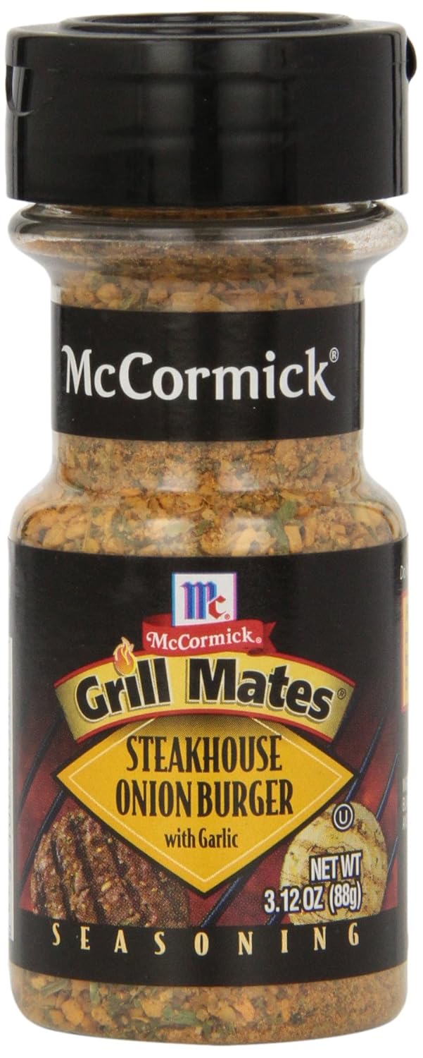 McCormick Steakhouse Onion Burger, 3.12 oz Grocery & Gourmet Food