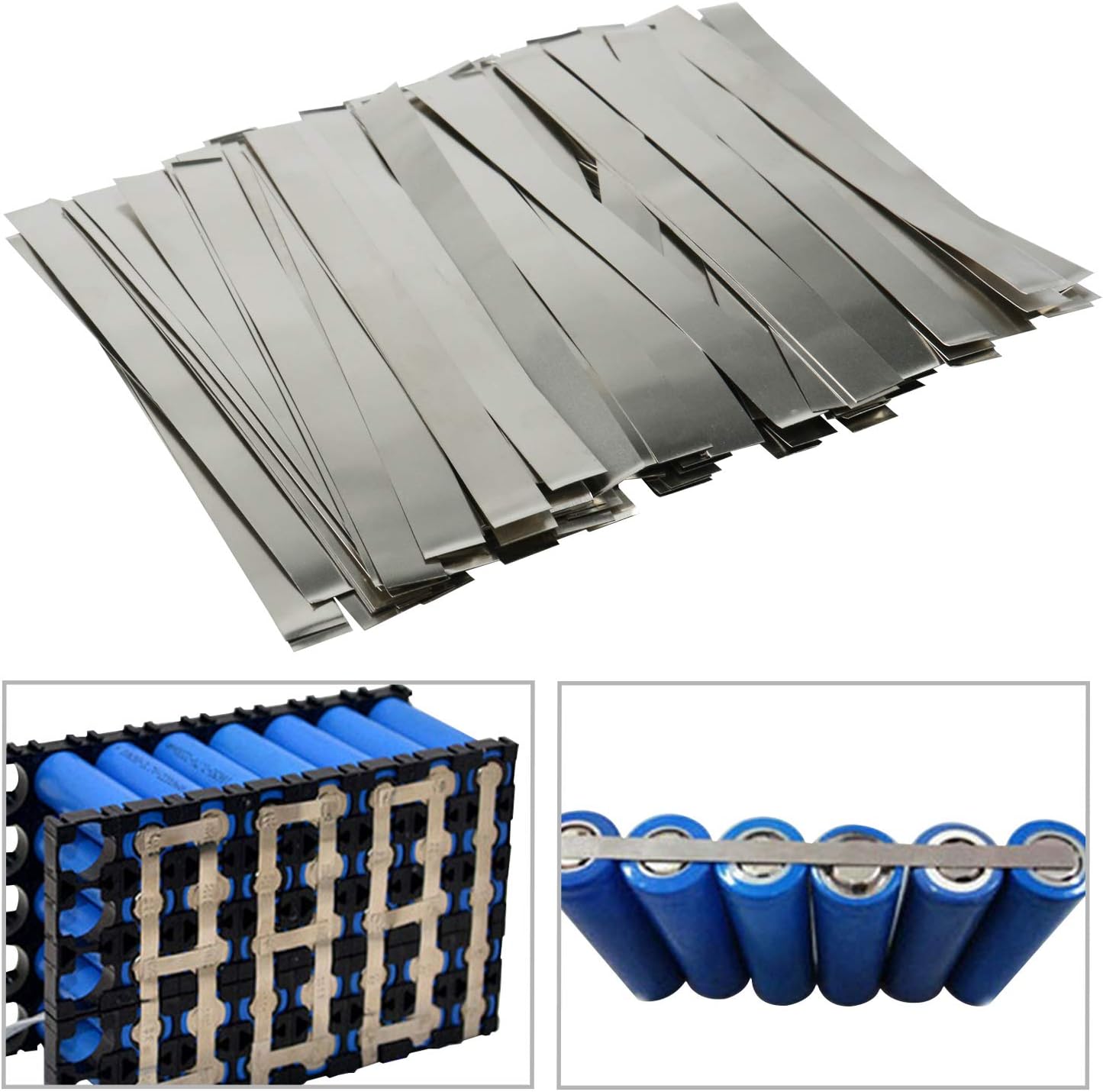 Nicad 100Pcs Pure Nickel Strip Nicd Battery Spot Welding and Soldering