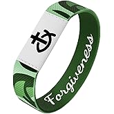 Verhand Bible Verse Bracelet, Wearable Scripture Bracelets Jesus Bracelet for Spiritual Enrichment, Bible Verse Tapped via Smartphone, Christian Bracelet for Women, Men and Teens