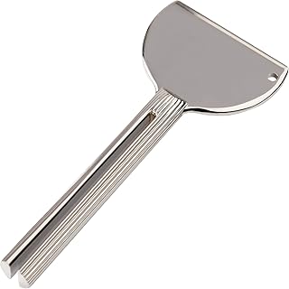 ECENCE 3X Tubenquetscher Edelstahl - Tubenpresse Metall - Tubenauspresser für Friseur, Zahnpasta oder Senf - Tubenausdrücker - Tubenschlüssel Set 31030208