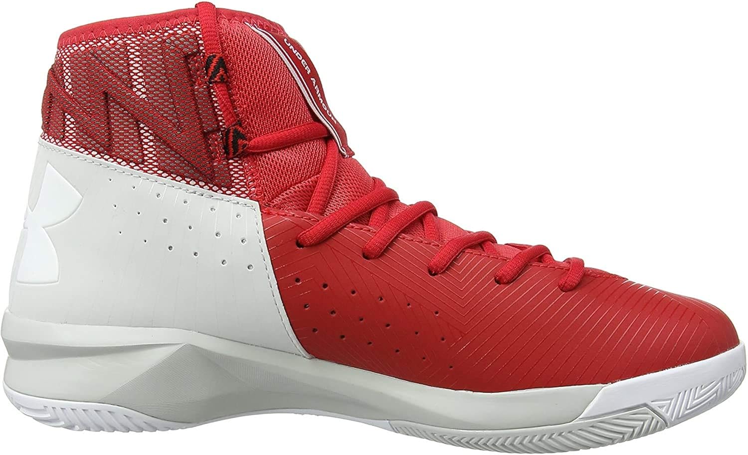 Under Armour UA Rocket 2, Zapatillas de Baloncesto Hombre, Rojo (Red