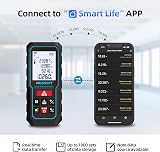 MiLESEEY 70M Laser Measure with App Wireless Tilt Sensor 2mm 635nm view 2