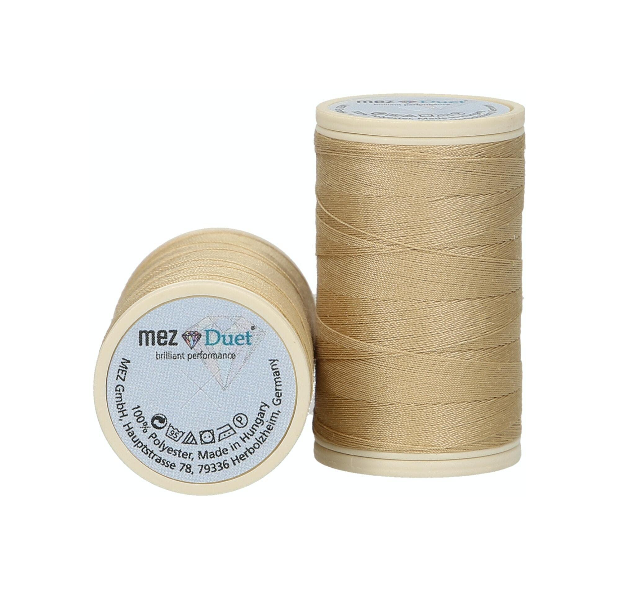 MEZ D4646-4082 Sewing Thread Polyester 4082 Brown 200 m Metre — image 1