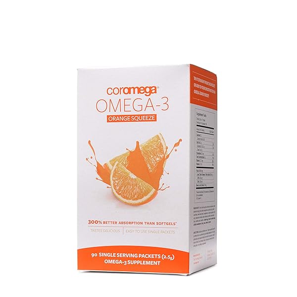 COROMEGA OMEGA 3 SUPPLEMENT- ORANGE