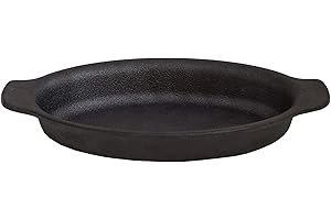 Thermalloy CAST Iron Oval GRATIN 5" 11oz