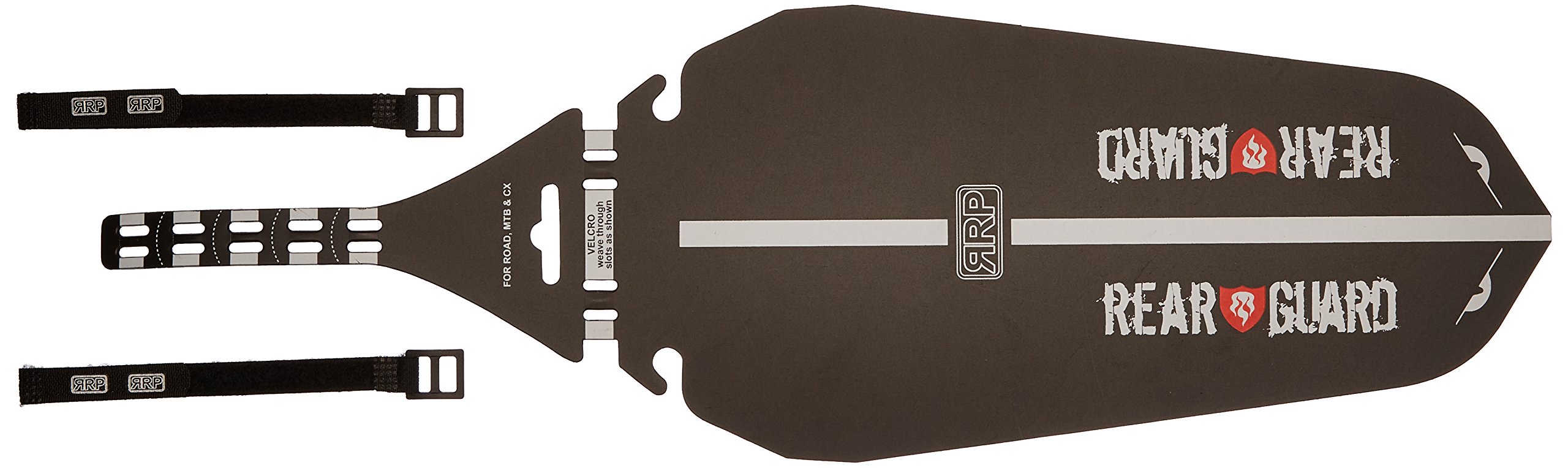 RRP Rapid Racer Products Off Road Fast Fitting Bike Mudguard for MTB and CX Bikes, Black