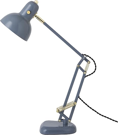 Amazon Co Jp ハモサ Hermosa デスクランプ Fp 006vgy カールトンデスクランプ ビンテージグレー ホーム キッチン