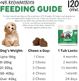 BUGALUGS Calming Treats for Dogs 120 Chews Stress Anxiety Travel Barking view 6