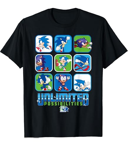 Amazon.com: Sonic the Hedgehog - Sonic Mania Club Spin T-Shirt