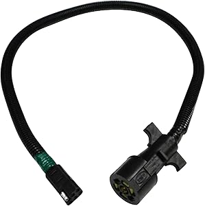 RV Pigtails, Inc. 40055 7-Way Pigtails for Fold Down & Pop-Up Campers - Coleman