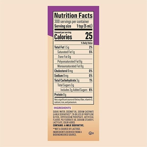 COFFEE MATE SWEETENED ORIGINAL LIQUID CREAMER PUMP BOTTLE – GLUTEN-FREE – SWEETENED ORIGINAL FLAVOR – 50.72 FL OZ (1.50 L) – 2/CARTON – 300 SERVING